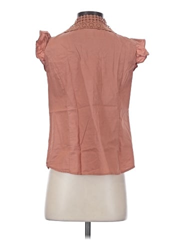 Chenault Sleeveless Button-Down Shirt (view 2)