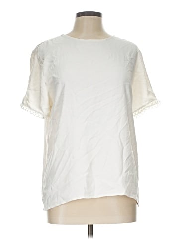 Ann Taylor Short Sleeve Blouse (view 1)