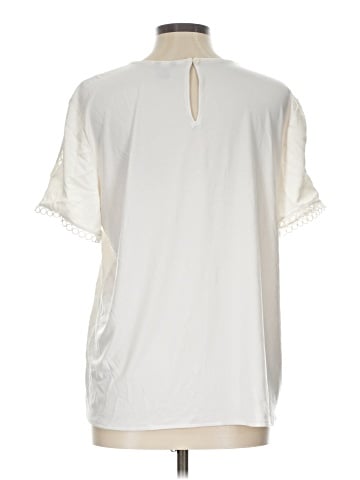 Ann Taylor Short Sleeve Blouse (view 2)