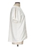Ann Taylor Ivory Short Sleeve Blouse Size L - photo 4