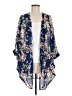 ASOS 100% Polyester Blue Kimono Size 8 - photo 1