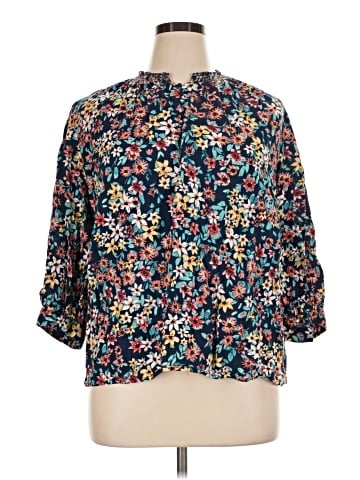 St. John's Bay 3/4 Sleeve Blouse (view 1)