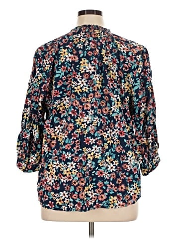 St. John's Bay 3/4 Sleeve Blouse (view 2)