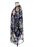 ASOS 100% Polyester Blue Kimono Size 8 - photo 5