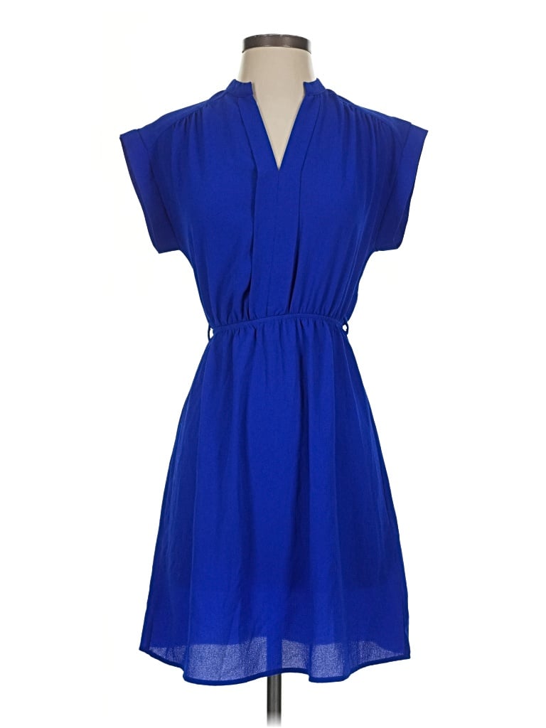 Pre-owned Monteau Casual Dress In Blue