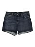 Levi's Blue Denim Shorts Size 16 - photo 1