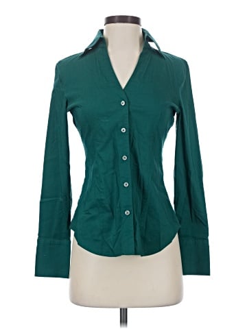 Express Design Studio Long Sleeve Blouse (view 1)