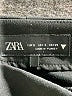 Zara Solid Black Shorts Size S - photo 3