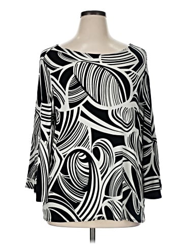 Travelers by Chico's 3/4 Sleeve Blouse (view 1)