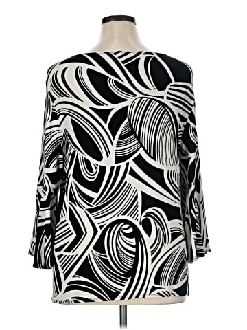 Travelers by Chico's 3/4 Sleeve Blouse (view 2)