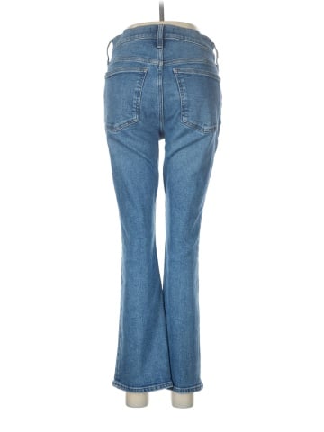 Madewell Kick Out Crop Jeans in Oneida Wash (view 2)