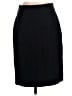 J.Crew 100% Cotton Solid Blue Black Formal Skirt Size 0 - photo 1