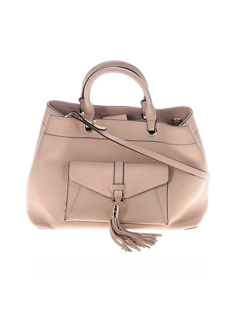 Pre-owned Milly Satchel In Tan