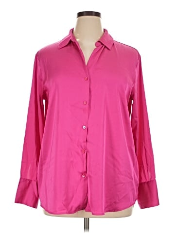 Maison d' Amelie 3/4 Sleeve Button-Down Shirt (view 1)