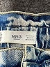 MNG Blue Denim Shorts Size XS - photo 3