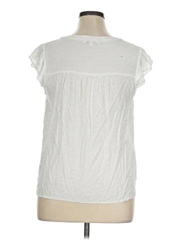 Rose + Olive Short Sleeve Blouse (view 2)