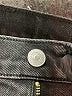 Levi's Chevron-herringbone Black Jeans Size 34 waist - photo 7