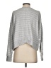 Lucky Brand Stripes Silver Pullover Sweater Size S - photo 2
