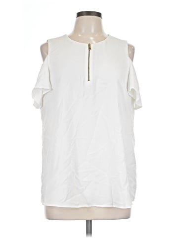 Calvin Klein Sleeveless Blouse (view 1)