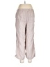 Purejill Silver Casual Pants Size M - photo 2