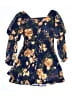 Speechless 100% Polyester Floral Blue Dress Size 14 - photo 2