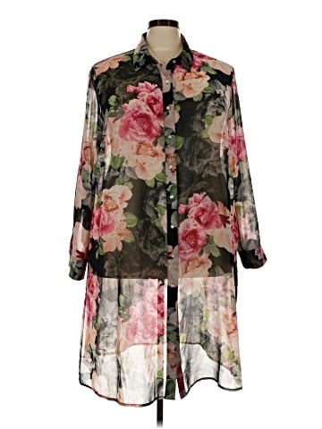 Calvin Klein 3/4 Sleeve Blouse (view 1)