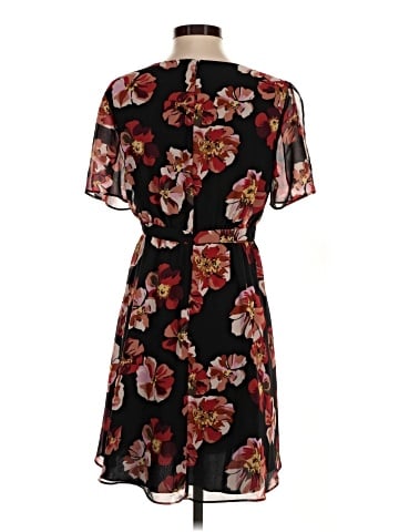 Madewell Tulip-Sleeve Mini Dress in French Rose (view 2)