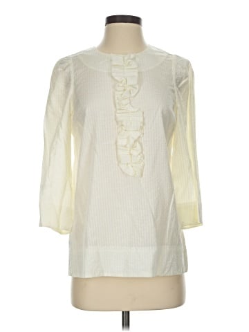 BCBGMAXAZRIA 3/4 Sleeve Blouse (view 1)