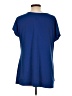 Dana Buchman Blue Short Sleeve Top Size L - photo 2