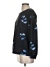 Liz Claiborne Floral Black Pullover Sweater Size S - photo 5