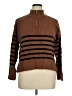 DKNY Stripes Brown Pullover Sweater Size XL - photo 1