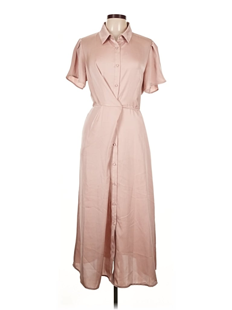 Pre-owned Nordstrom Rack Casual Dress In Tan