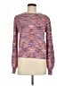 J.Crew Factory Store Tweed Pink Purple Pullover Sweater Size M - photo 1