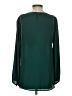 J.Crew 100% Polyester Green Long Sleeve Blouse Size 4 - photo 2