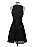BCBGMAXAZRIA Stripes Black Cocktail Dress Size S - photo 2