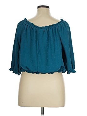 Lane Bryant 3/4 Sleeve Blouse (view 2)