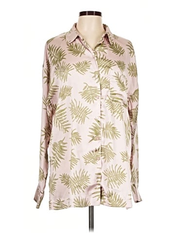 Topshop Long Sleeve Blouse (view 1)
