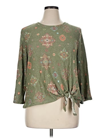 Ruby Rd. 3/4 Sleeve Top (view 1)