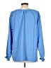 Jessica Simpson 100% Polyester Blue Long Sleeve Blouse Size L - photo 2