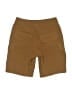 Weatherproof Solid Brown Cargo Shorts Size 6 - photo 2