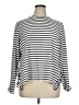 Boden 100% Cotton Silver Long Sleeve Turtleneck Size 16 - 18 - photo 1