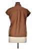 Unbranded 100% Polyester Brown Sleeveless Blouse Size XL - photo 2