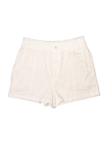 Madewell Pull-On Paperbag Shorts: Garment-Dyed Edition (view 1)