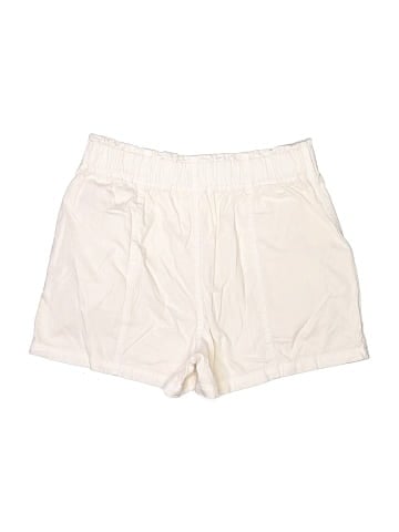 Madewell Pull-On Paperbag Shorts: Garment-Dyed Edition (view 2)
