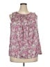 Kasper 100% Polyester Pink Tank Top Size 2X - photo 1