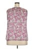 Kasper 100% Polyester Pink Tank Top Size 2X - photo 2