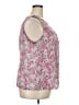 Kasper 100% Polyester Pink Tank Top Size 2X - photo 4