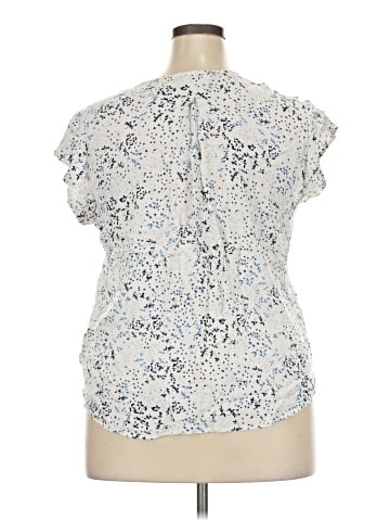 Liz Claiborne Short Sleeve Blouse (view 2)
