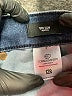 Express Chevron-herringbone Blue Jeans Size 12 - photo 8