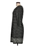 Max Studio Polka Dots Black Casual Dress Size L - photo 5